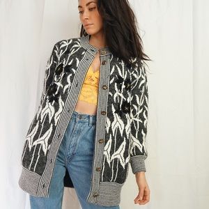 Vintage warm long Sweater